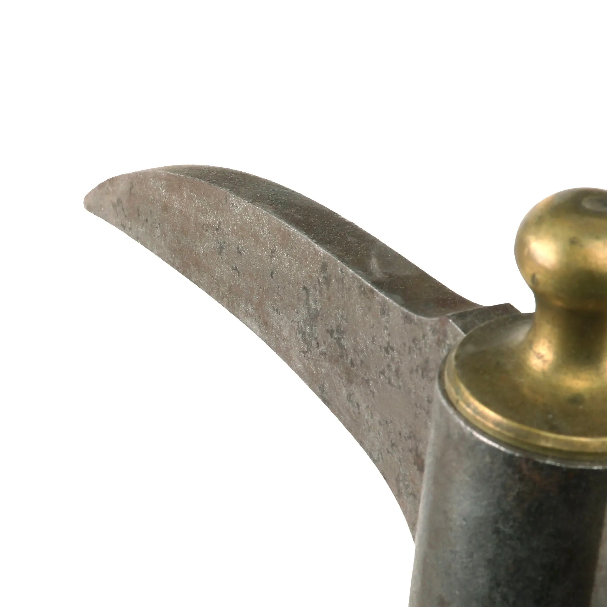 Original French Napoleonic Crimean War Era Sapper’s Dress Parade Axe With Original Buff Leather Cover
