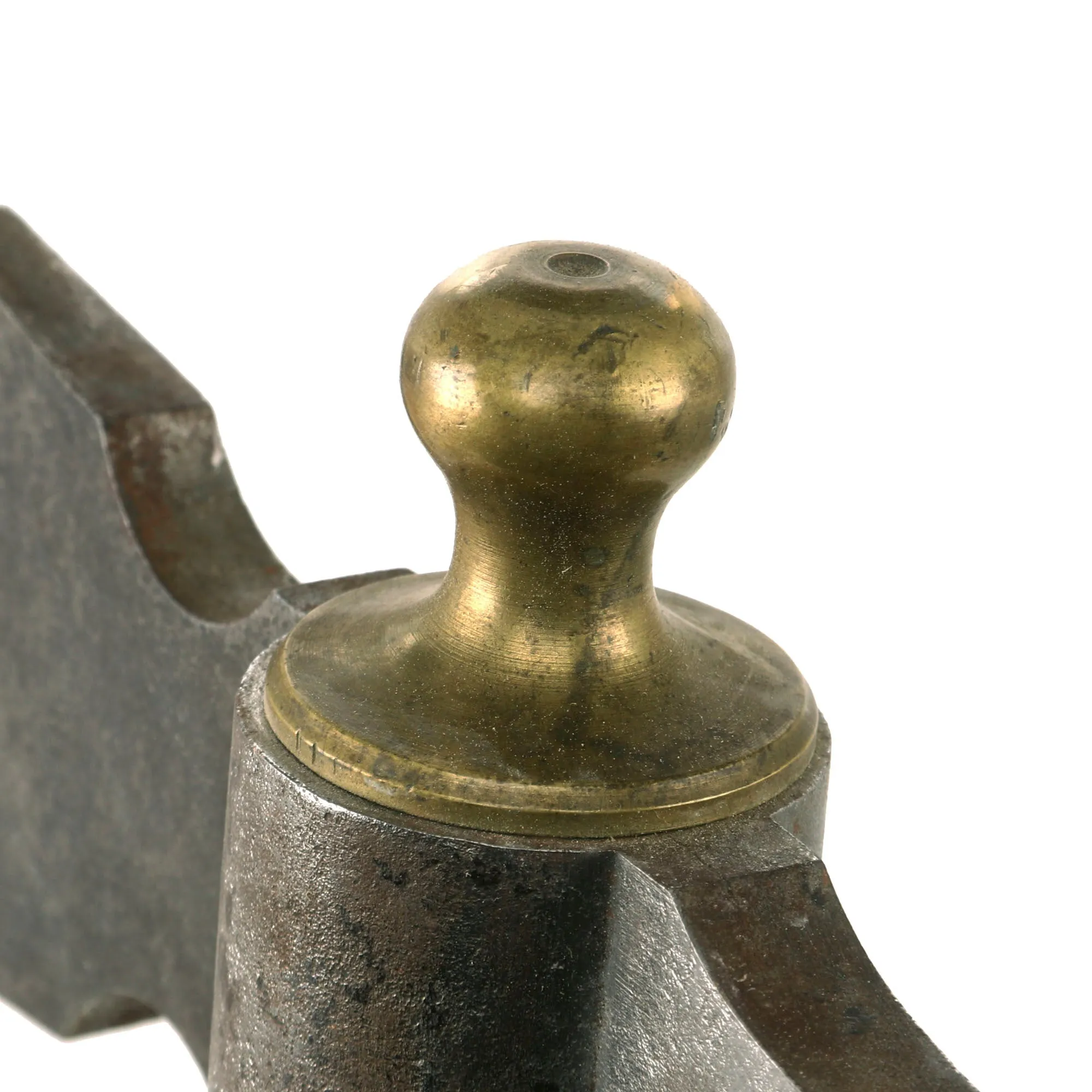 Original French Napoleonic Crimean War Era Sapper’s Dress Parade Axe With Original Buff Leather Cover
