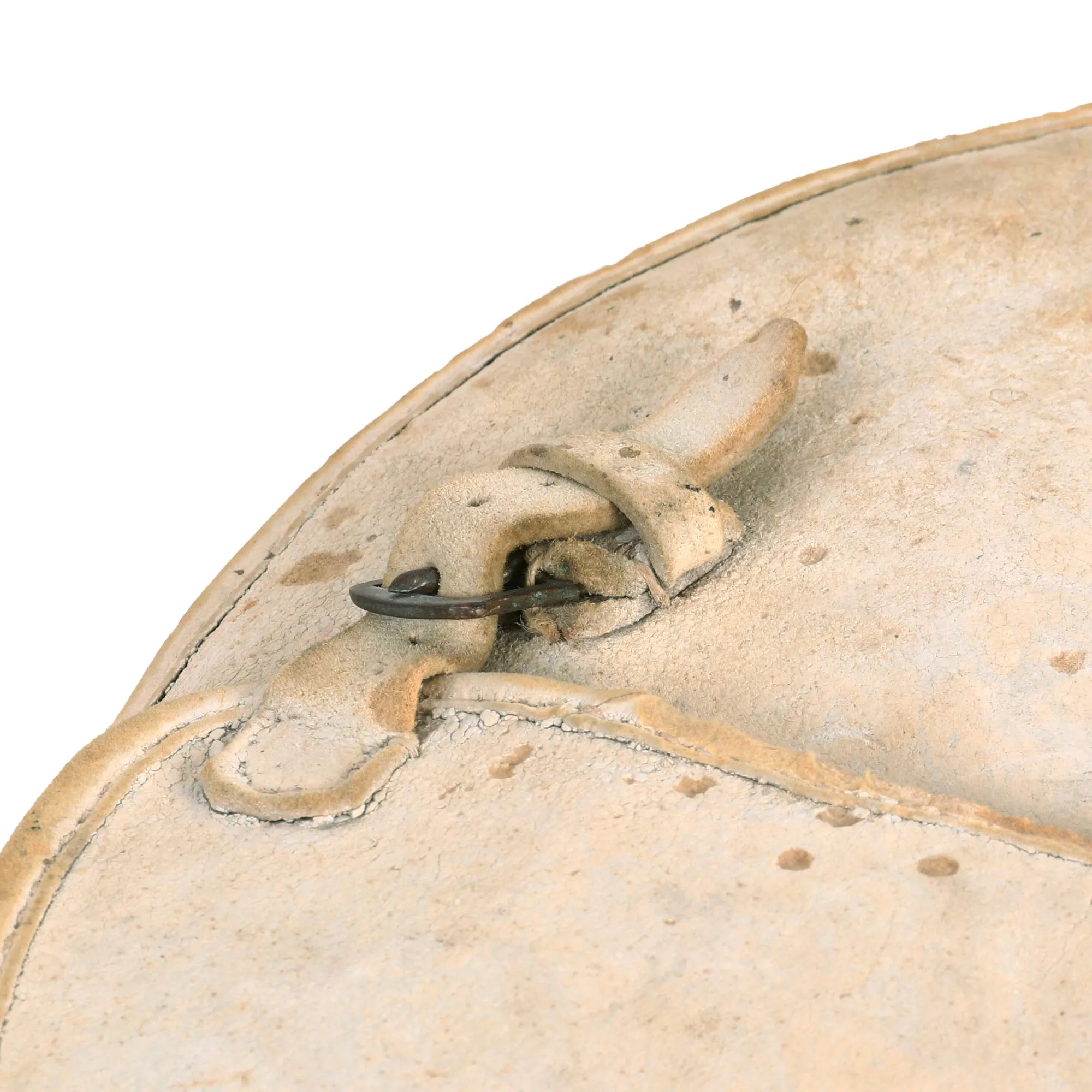 Original French Napoleonic Crimean War Era Sapper’s Dress Parade Axe With Original Buff Leather Cover