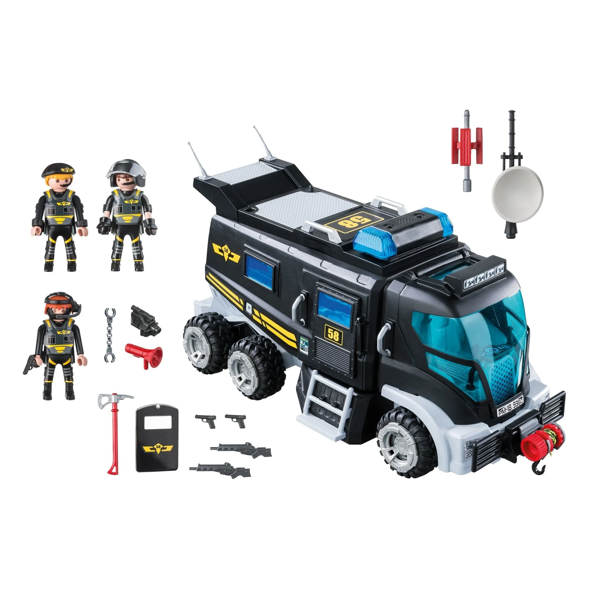 Playmobil 9360 City Action Tactical Unit Truck