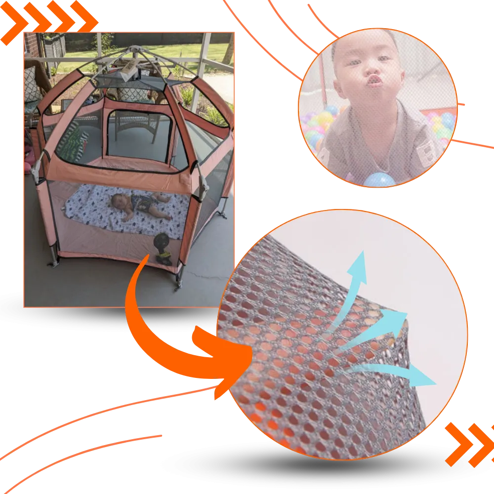 Pop-up Mesh Children's Playpen