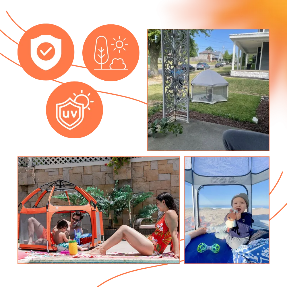 Pop-up Mesh Children's Playpen