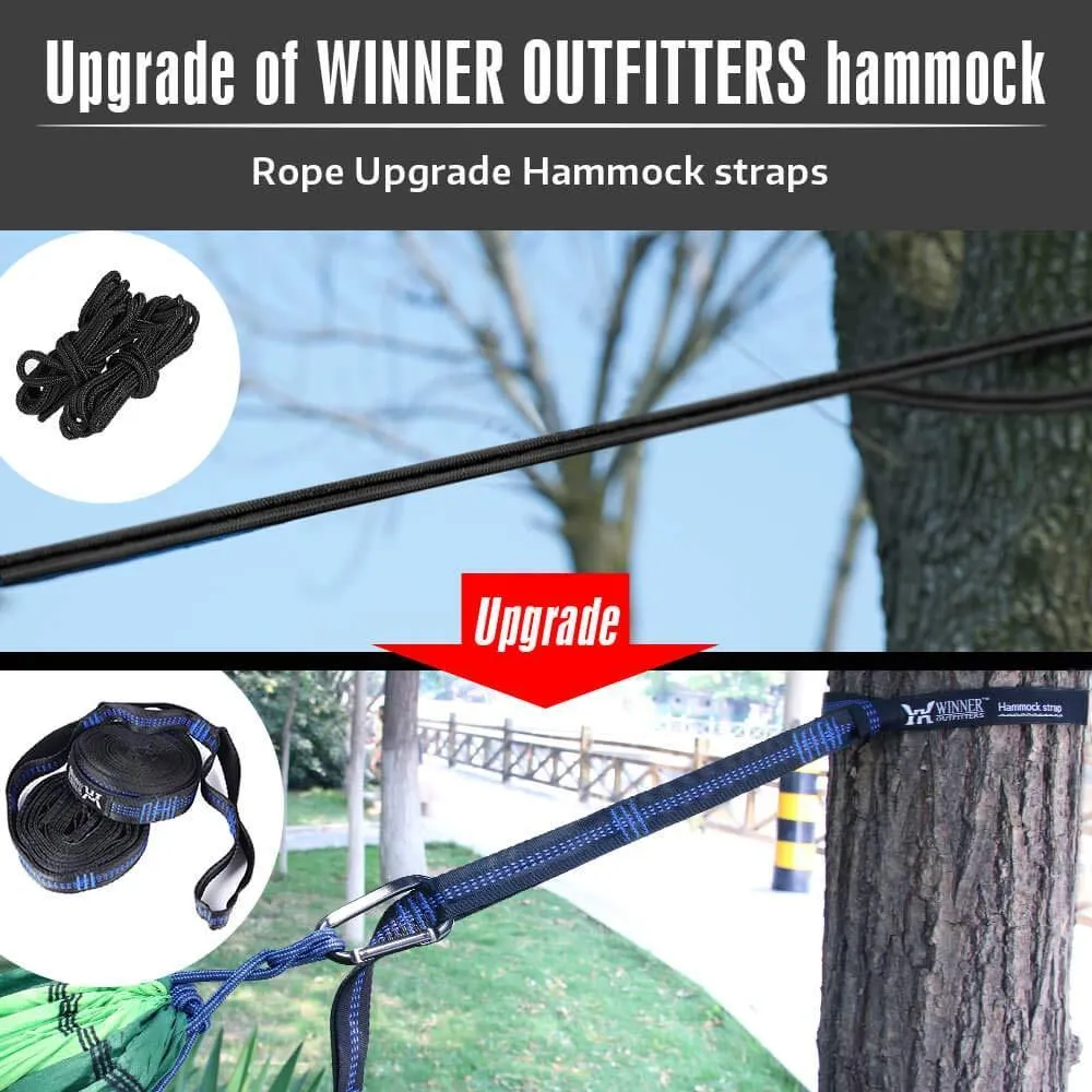 PORTABLE CAMPING HAMMOCK - RELAX & REST NO MATTER WHERE YOU ARE