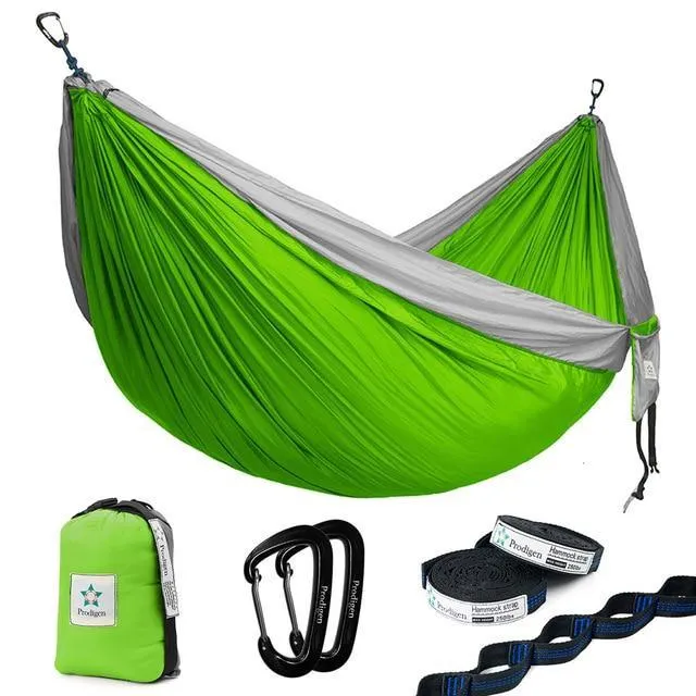PORTABLE CAMPING HAMMOCK - RELAX & REST NO MATTER WHERE YOU ARE
