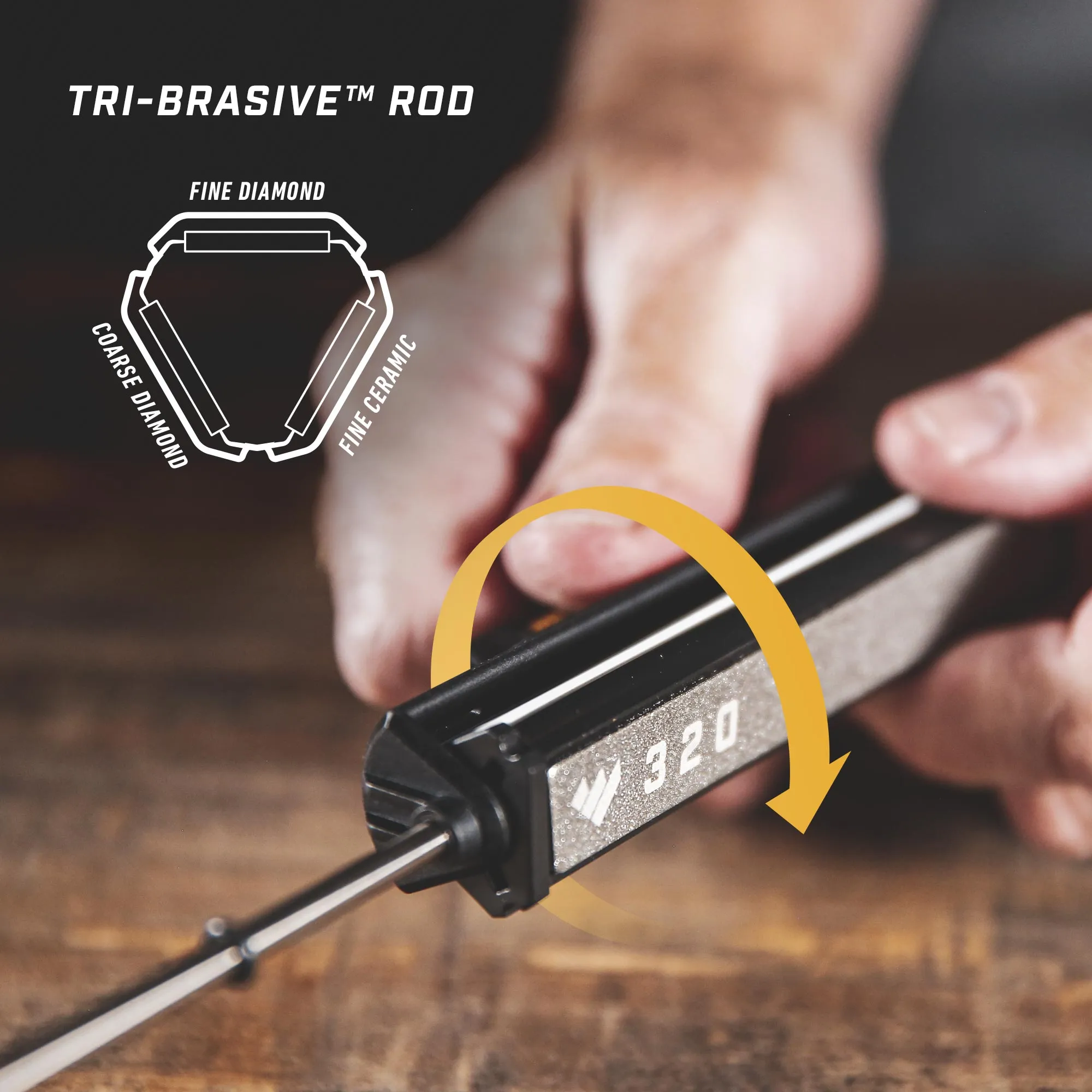 Precision Adjust™ Knife Sharpener