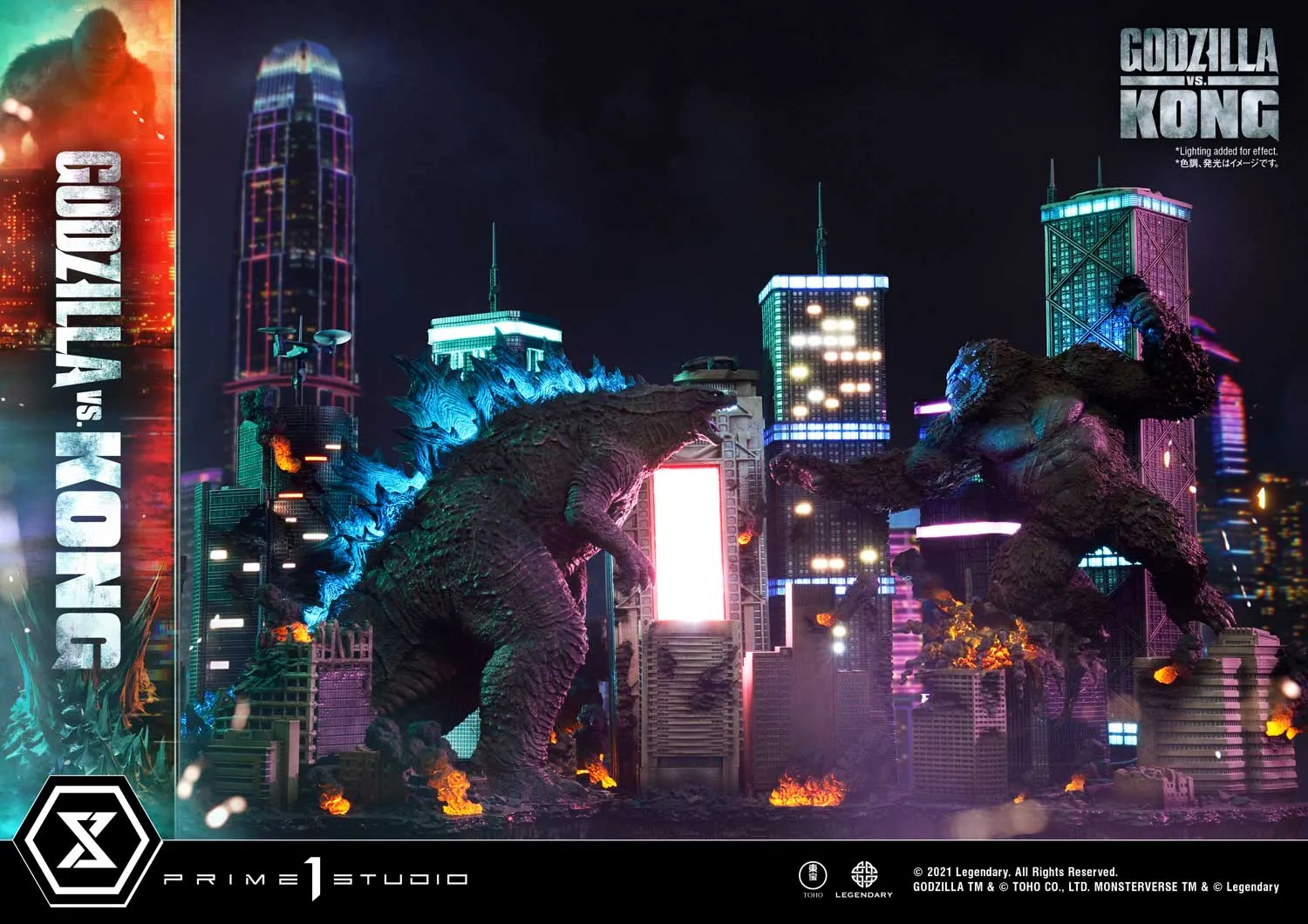 PRIME 1 STUDIOS - Godzilla vs Kong Final Battle Diorama