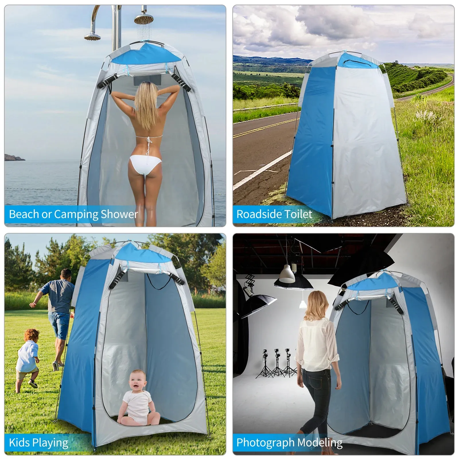 Privacy Shower Toilet Tent