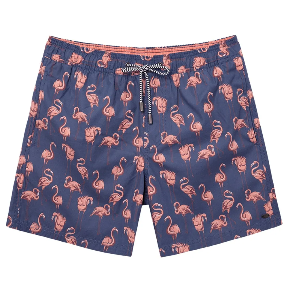 Quick-drying Swim Trunks Flamingo