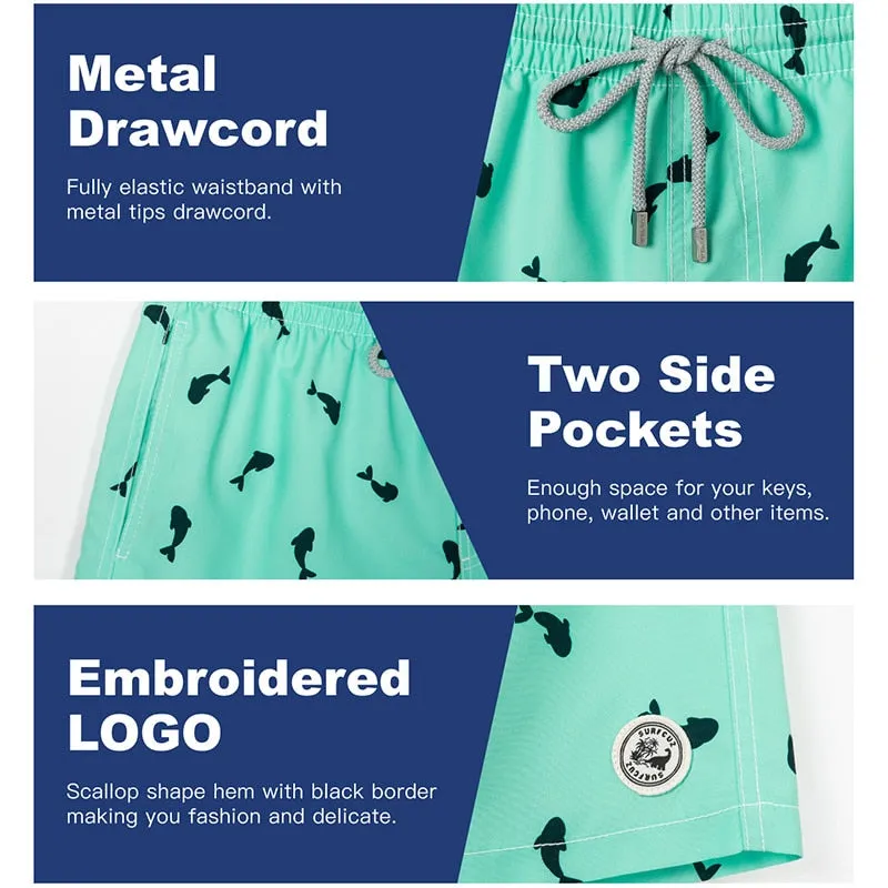 Quick-drying Swim trunks Palms