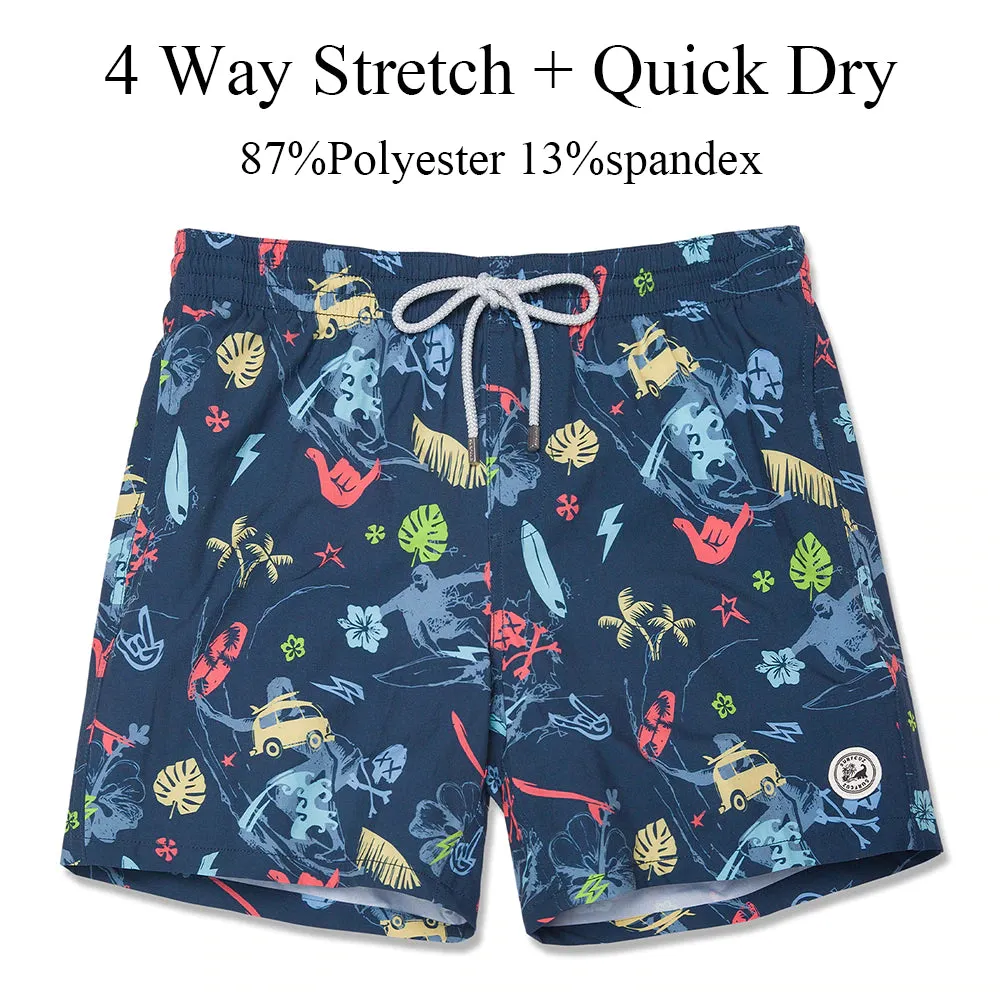 Quick-drying Swim Trunks Sealife