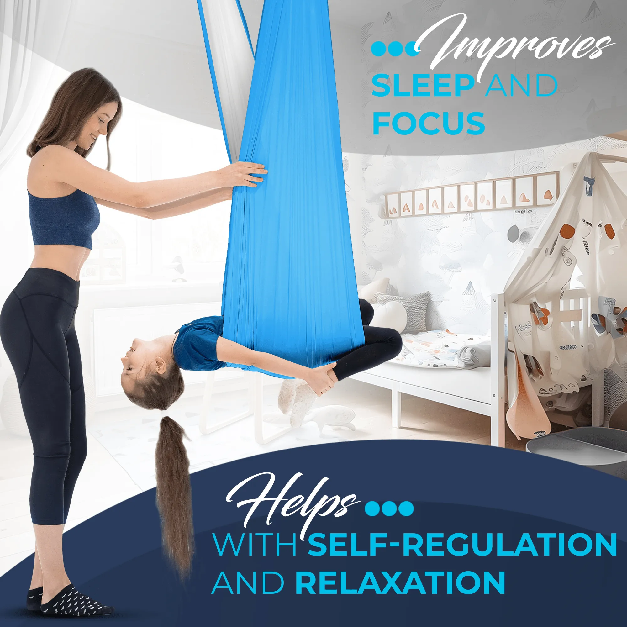 Sensory Swing for Kids Indoor | Therapy Hammock