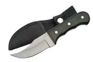 Skinning Knife Full Tang With Sheath - Charcoal