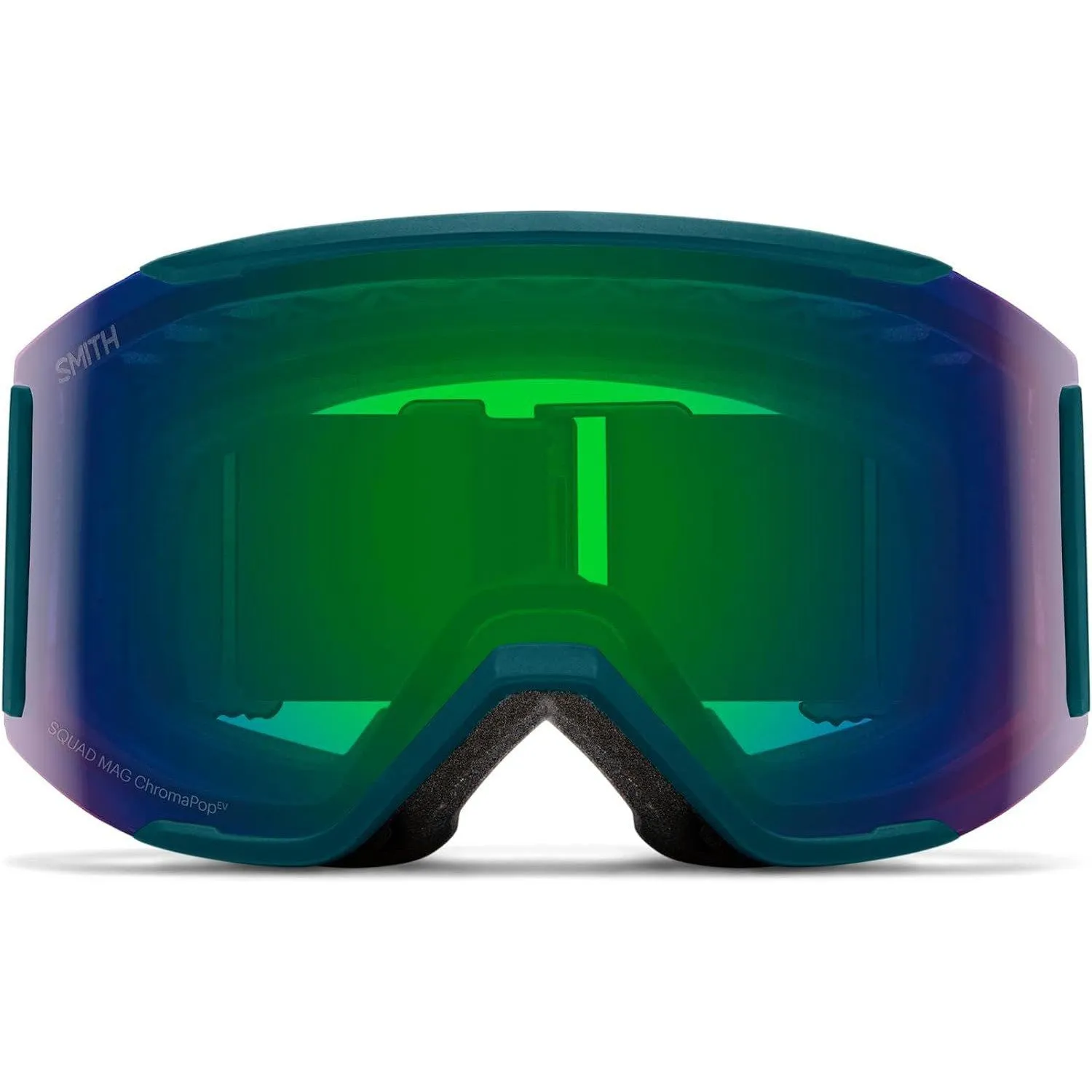 SMITH Squad MAG Goggles with ChromaPop Lens – Easy Lens Change Technology for Skiing & Snowboarding – For Men & Women