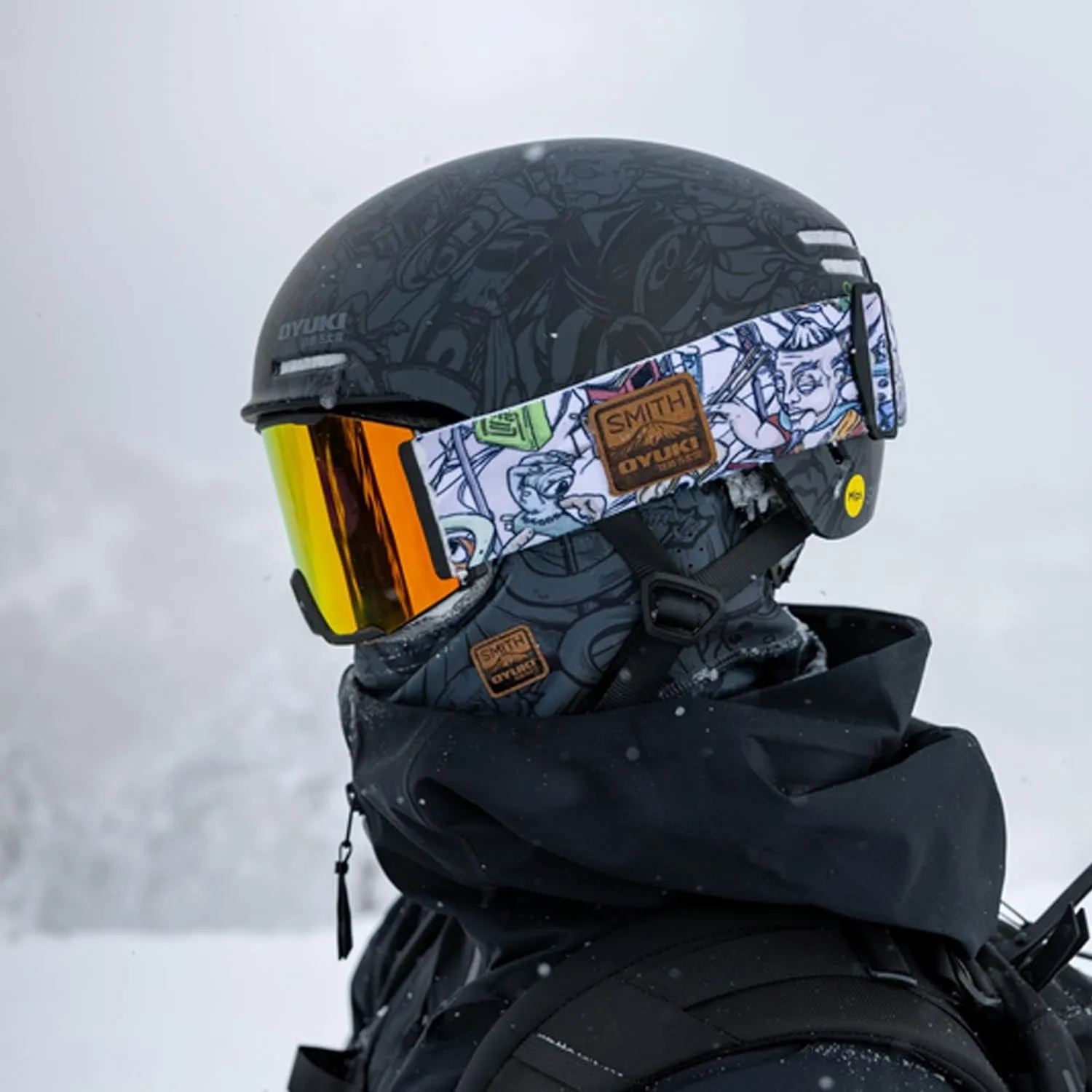 SMITH Squad MAG Goggles with ChromaPop Lens – Easy Lens Change Technology for Skiing & Snowboarding – For Men & Women