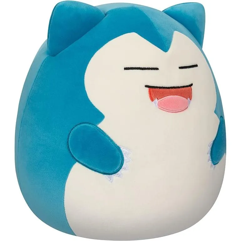 Squishmallow 10 Inch Pokemon Snorlax Plush Toy