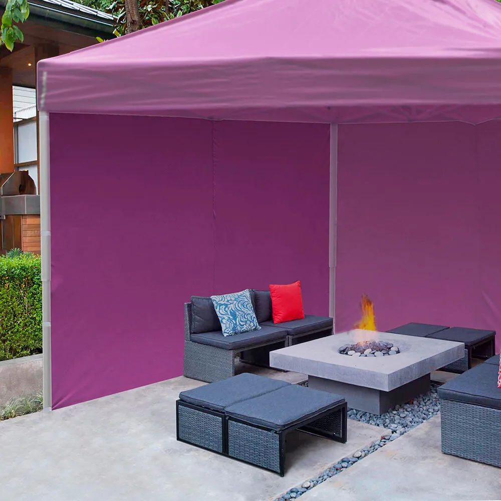 TheLAShop Canopy Sidewall Tent Walls 1080D 10x7ft(1pc./pack)