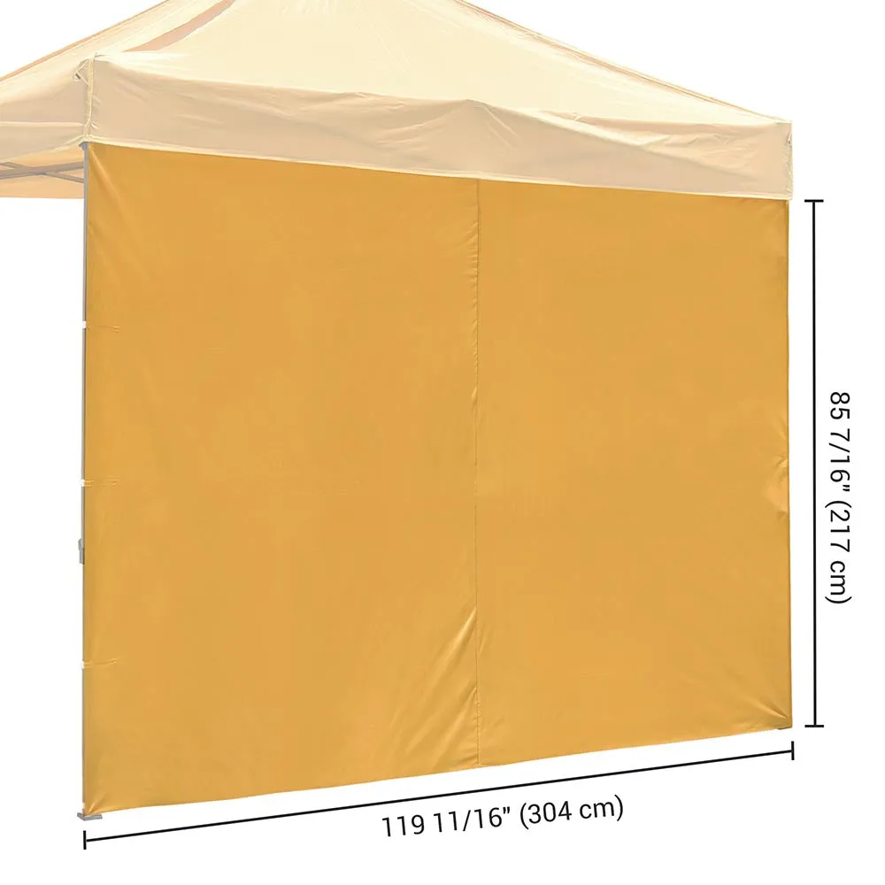 TheLAShop Canopy Sidewall Tent Walls 1080D 10x7ft(1pc./pack)