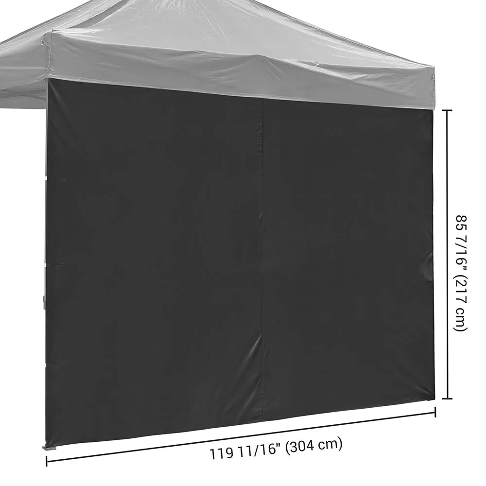 TheLAShop Canopy Sidewall Tent Walls 1080D 10x7ft(1pc./pack)