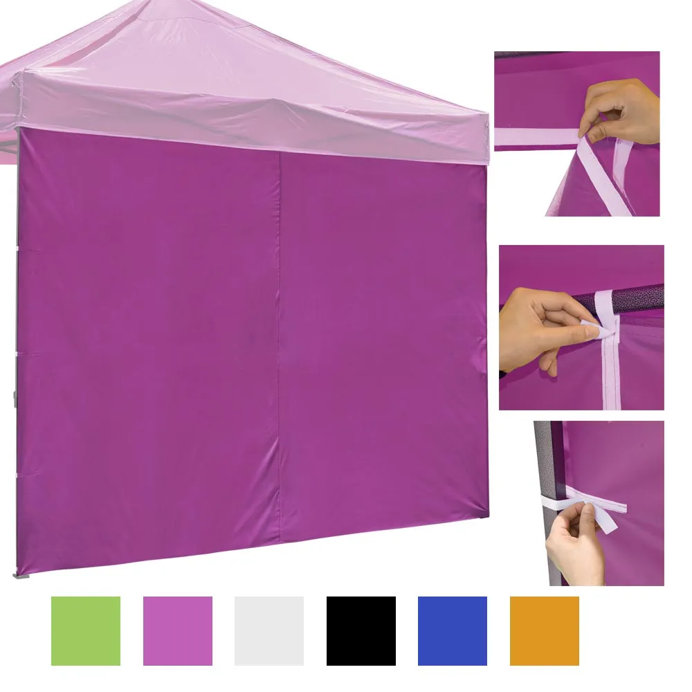 TheLAShop Canopy Sidewall Tent Walls 1080D 10x7ft(1pc./pack)
