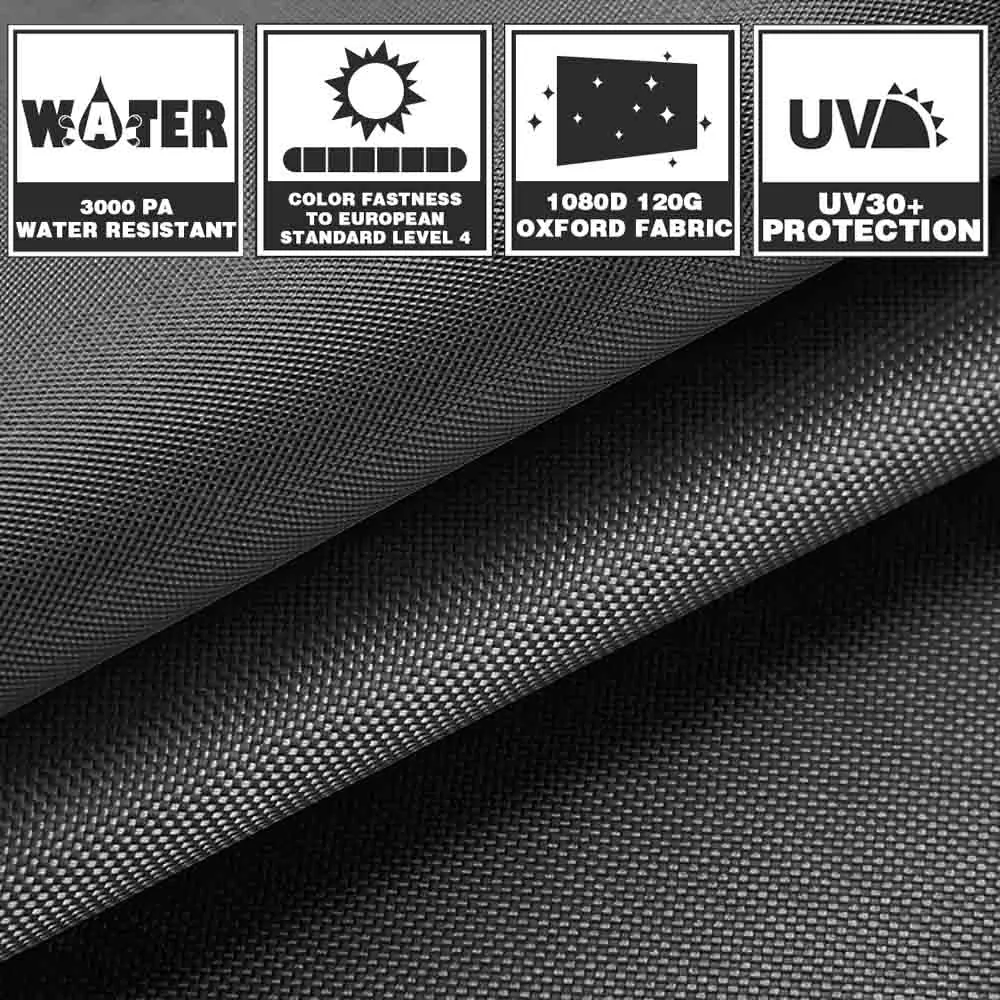 TheLAShop Canopy Sidewall Tent Walls with Window 1080D 10x7ft(1pc./pack)