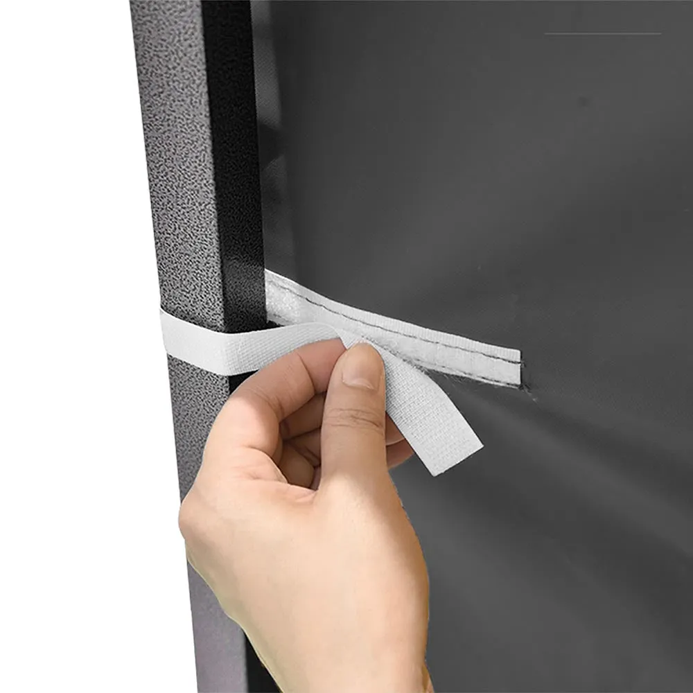 TheLAShop Canopy Sidewall Tent Walls with Window 1080D 10x7ft(1pc./pack)
