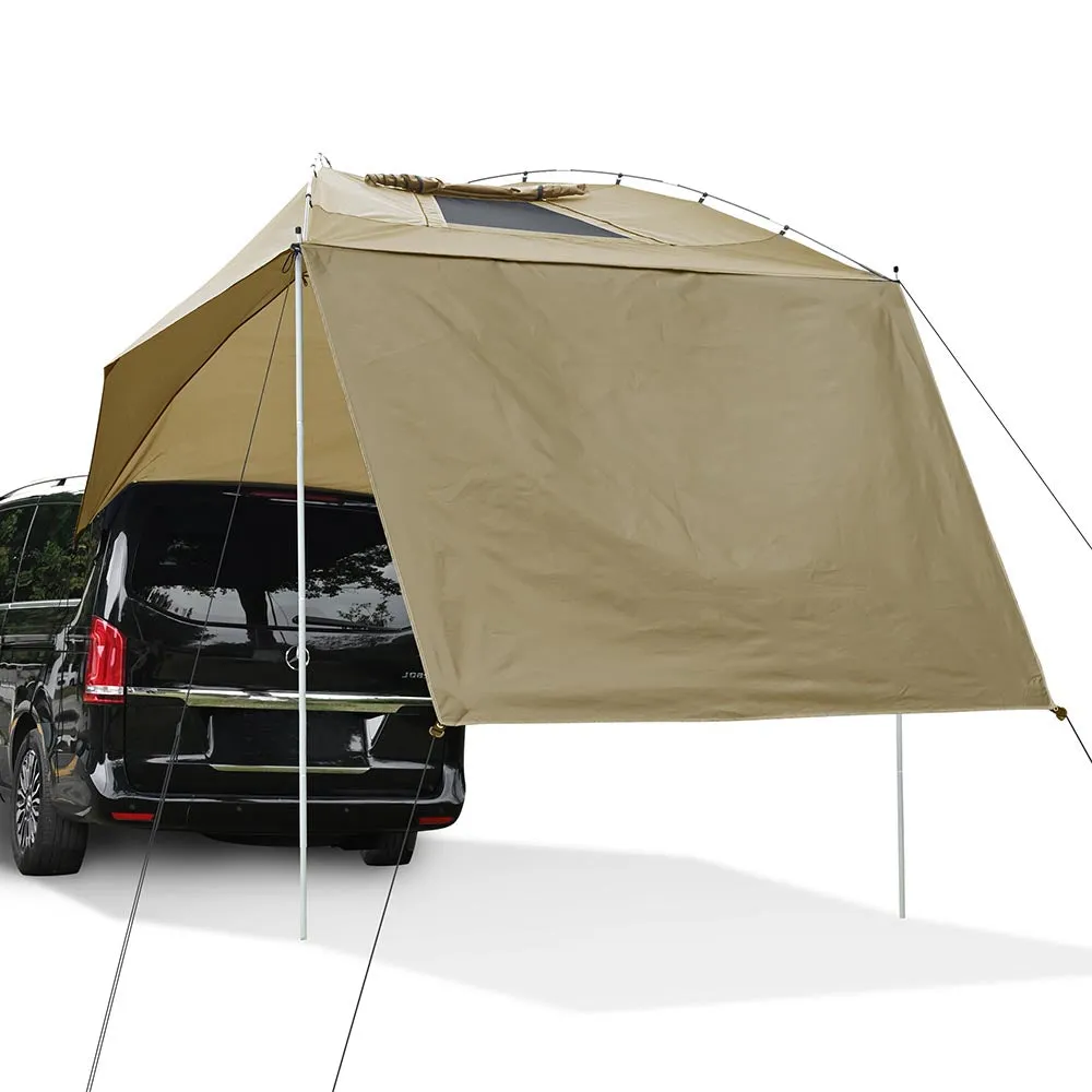 TheLAShop Car Awning SUV Tailgating Canopy Camping Beach Sun Shade