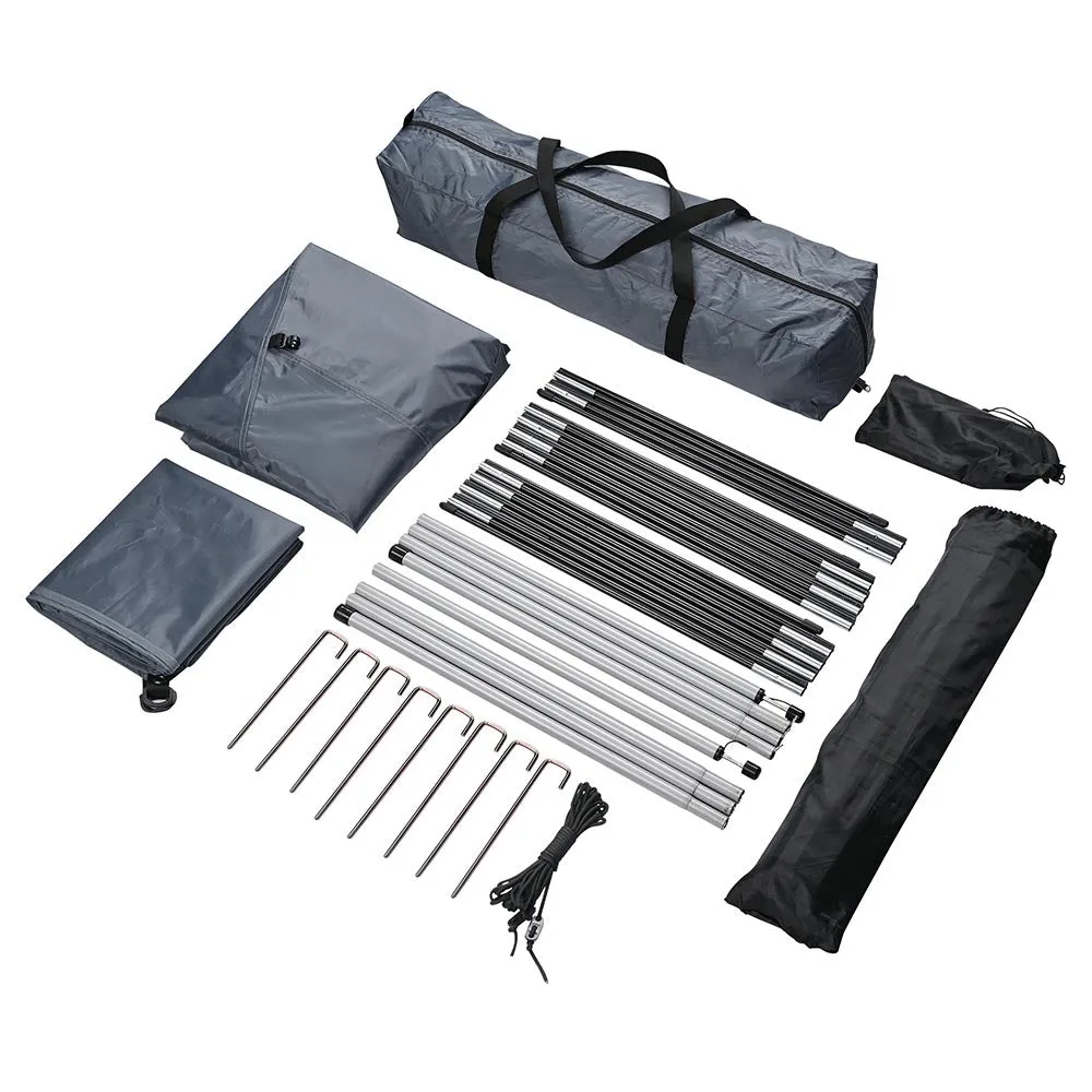 TheLAShop Car Awning SUV Tailgating Canopy Camping Beach Sun Shade