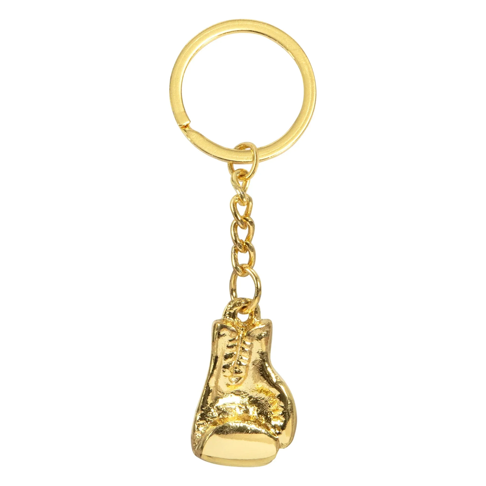TITLE Boxing Luxury Glove Keyring - Gold