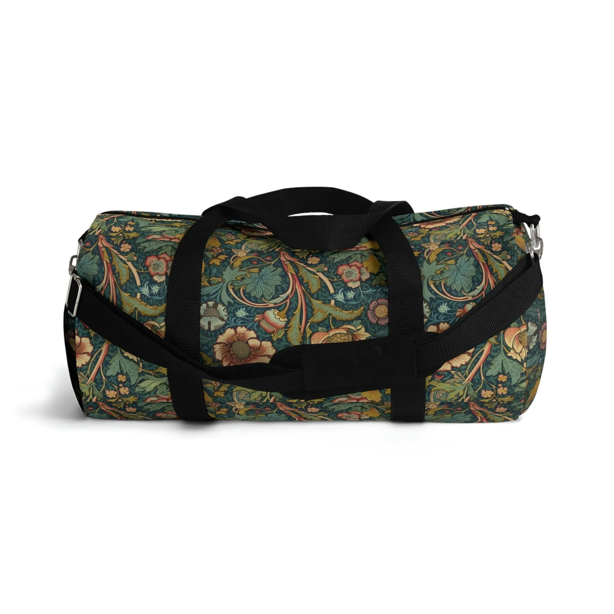 Vintage Victorian Floral Design Duffel Bag