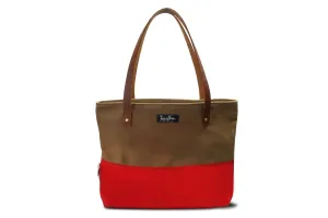 WAXED CANVAS COBBLE HILL TOTE