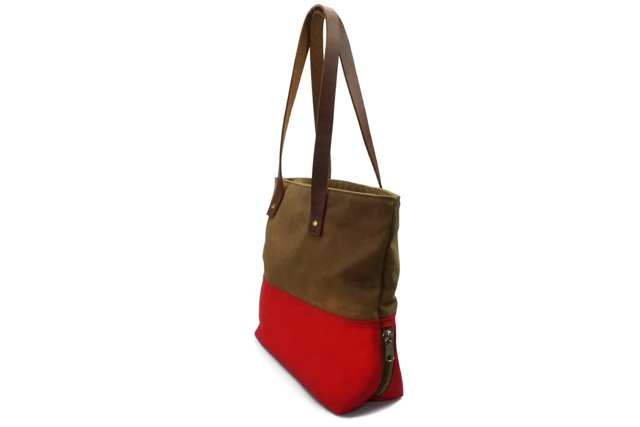 WAXED CANVAS COBBLE HILL TOTE