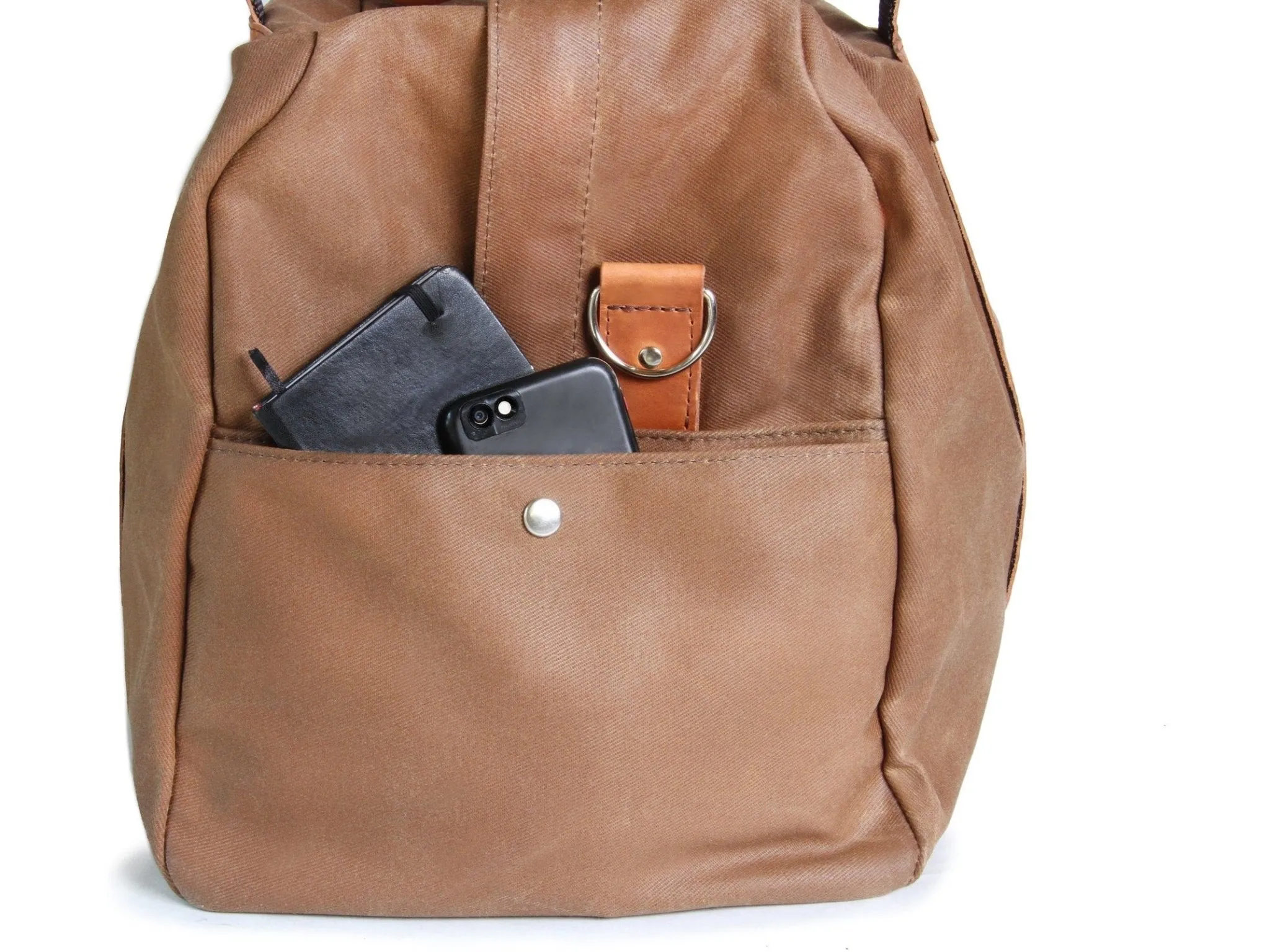 WAXED CANVAS LONDON DUFFEL