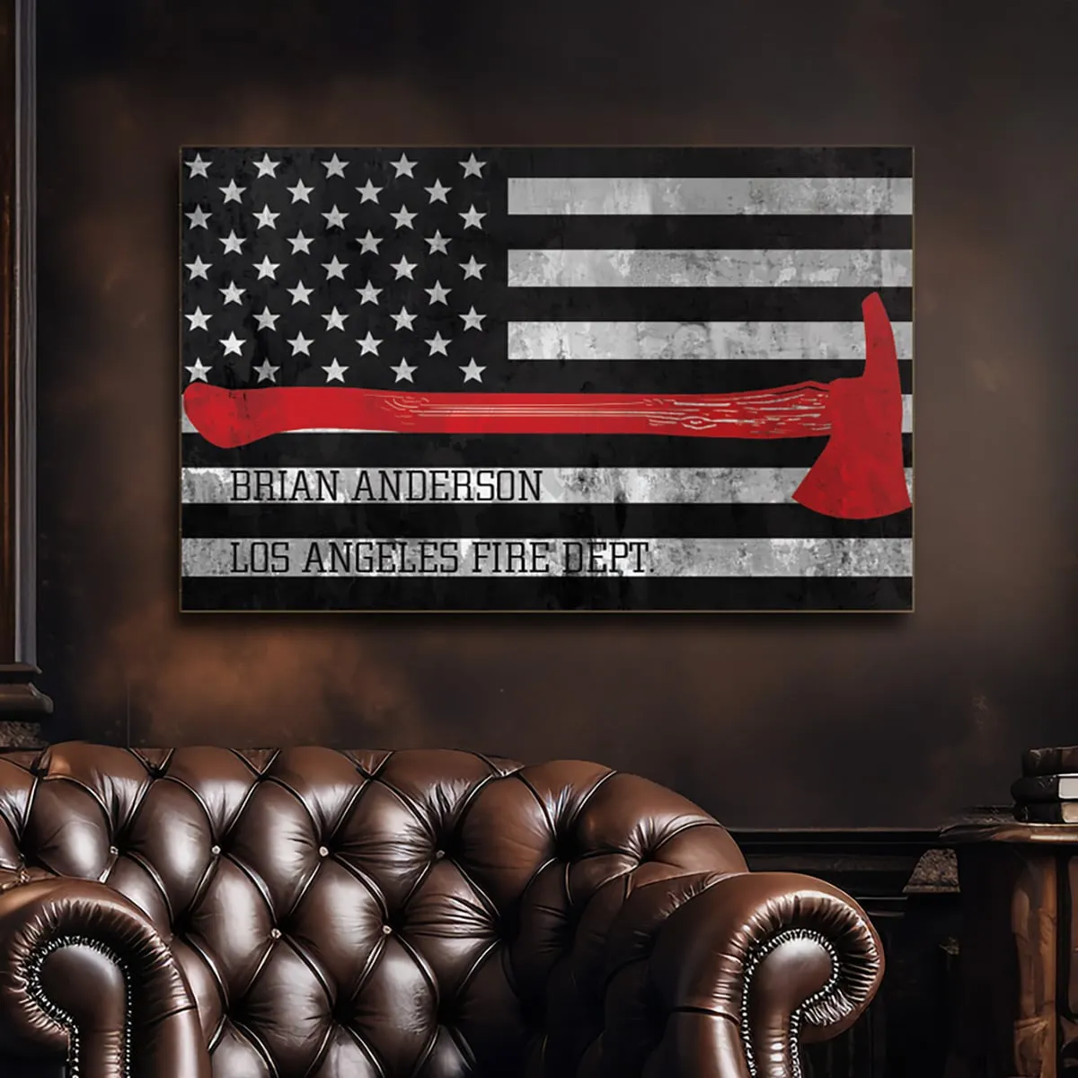 Wildlands Fire Axe Custom Sign  Gift for Firefighters
