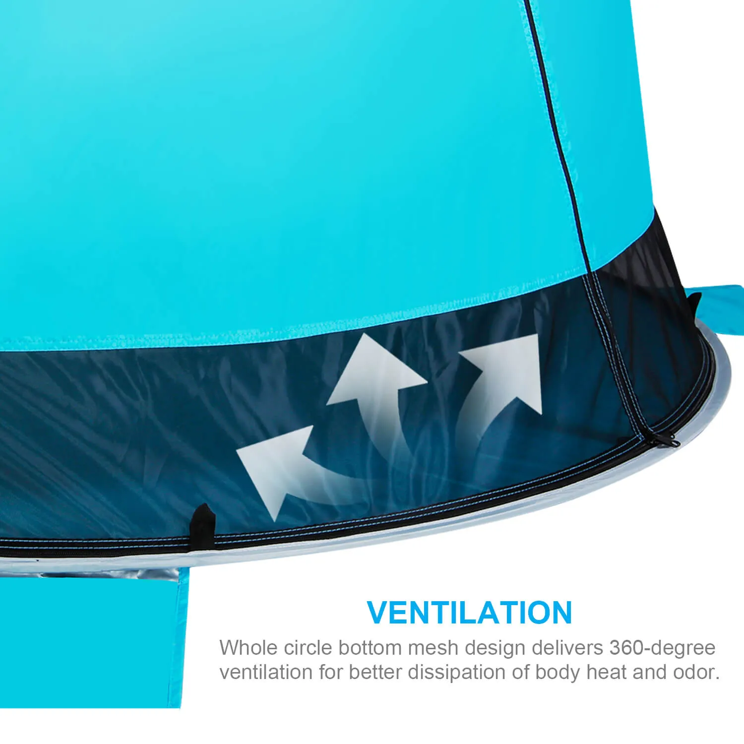 WolfWise SpiltWave R10 Easy Pop up Beach Tent