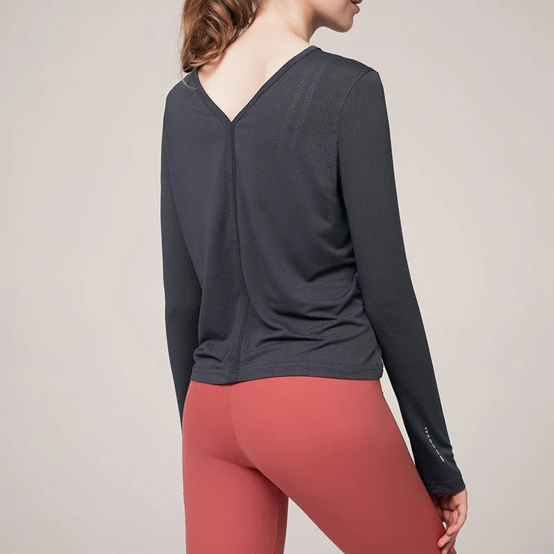 Women's Loose Pullover Thin Quick-drying Gym Clothes